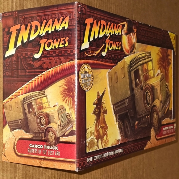 Indiana Jones Raiders of the lost Arc Cargo Truck. Authentic 2008 in Box